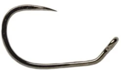 Fulling Mill Jig Force Short Barbless Black Nickel Hooks 50pc