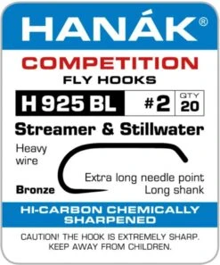 Hanak Streamer & Stillwater H 925 BL Hooks