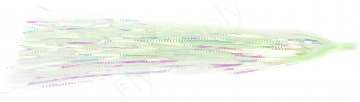 Hedron Flashabou Lateral Scale Dyed Pearl 9 Hedron Flashabou Lateral Scale Dyed Pearl - Afbeelding 7