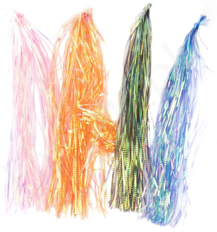 Hedron Flashabou Lateral Scale Dyed Pearl 3 Hedron Flashabou Lateral Scale Dyed Pearl