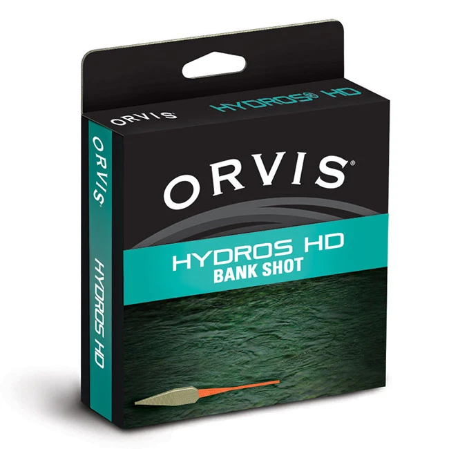 Orvis Hydros HD Bank Shot Dark Willow / Orange Fly Line 3 Orvis Hydros HD Bank Shot Dark Willow / Orange Fly Line