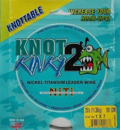 Knot 2 Kinky 7-Strand Titanium Wire