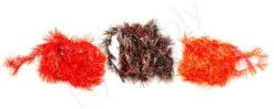 Long Holo Red Hackle Chenille Dyed 30 Mm