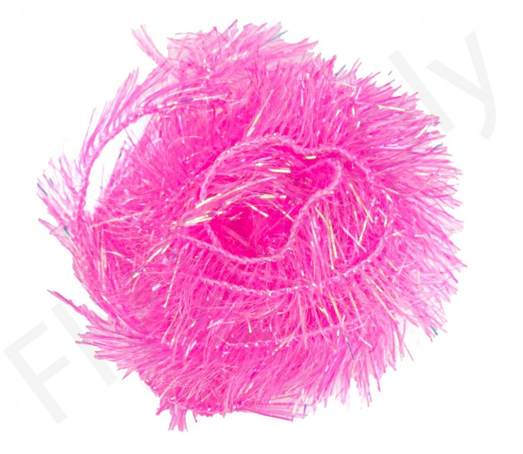 Long Pearl Hackle Chenille 30 Mm 8 Long Pearl Hackle Chenille 30 Mm - Afbeelding 6