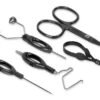 Loon Core Fly Tying Tool Kit - Black -Aanbevolen Winkels Voor Visuitrusting Loon Core Fly Tying Tool Kit Black F6121 2naamloos 2