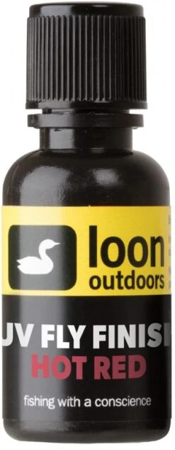 Loon UV Fly Finish -Aanbevolen Winkels Voor Visuitrusting Loon UV Fly Finish F0721XXX loon20uv20fly20finish20hot20red