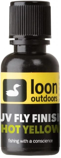 Loon UV Fly Finish -Aanbevolen Winkels Voor Visuitrusting Loon UV Fly Finish F0721XXX loon20uv20fly20finish20hot20yellow