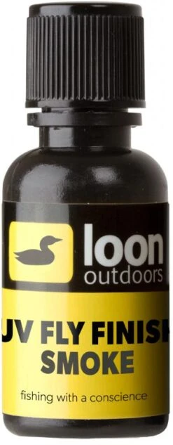 Loon UV Fly Finish -Aanbevolen Winkels Voor Visuitrusting Loon UV Fly Finish F0721XXX loon20uv20fly20finish20smoke