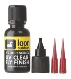Loon UV Clear Fly Finish - Fluorescing 1/2 Oz