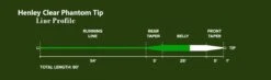 Monic Henley Clear Phantom Tip Floating Fly Line 11 Monic Henley Clear Phantom Tip Floating Fly Line -Aanbevolen Winkels Voor Visuitrusting Monic Henley Clear Phantom Tip Floating Fly Line NFD350 XXX henley phantom tip taper diagram