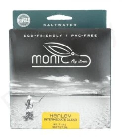 Monic Henley Intermediate Clear Fly Line -Aanbevolen Winkels Voor Visuitrusting Monic Henley Intermediate Clear Fly Line NFD338 XXX henley intermediate clear saltwater