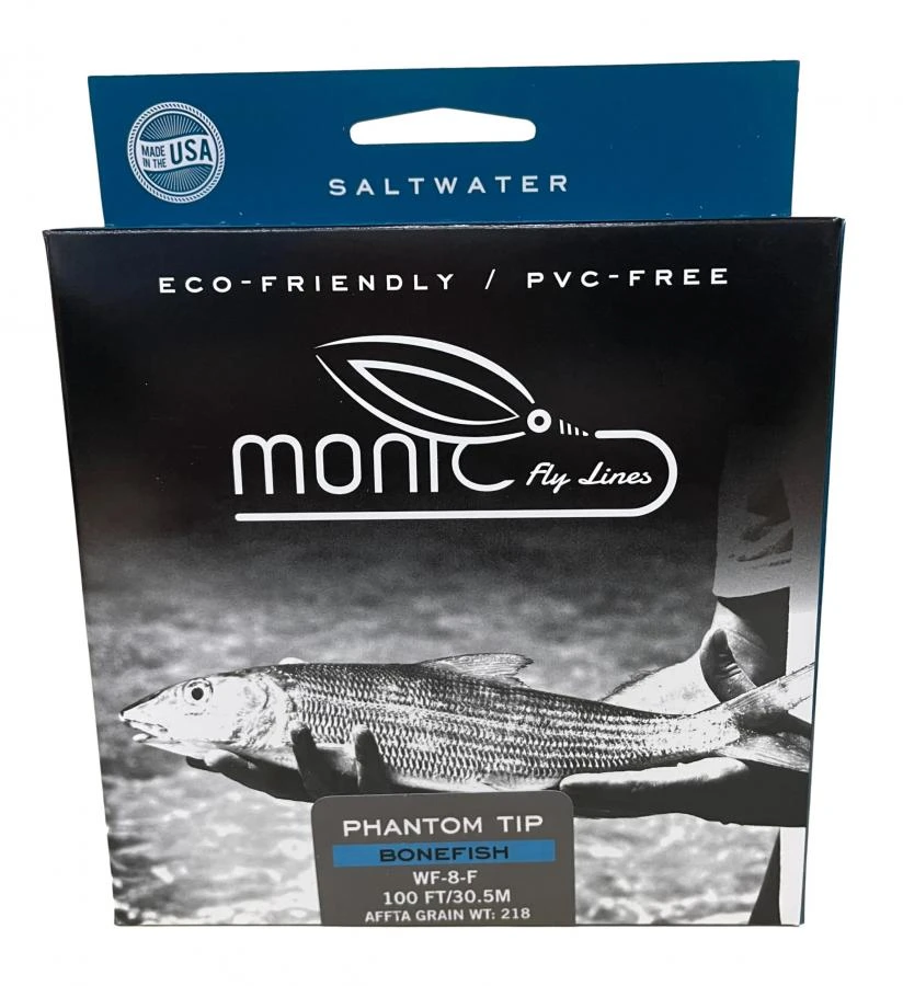 Monic Phantom Tip Bonefish Floating Fly Line 3 Monic Phantom Tip Bonefish Floating Fly Line
