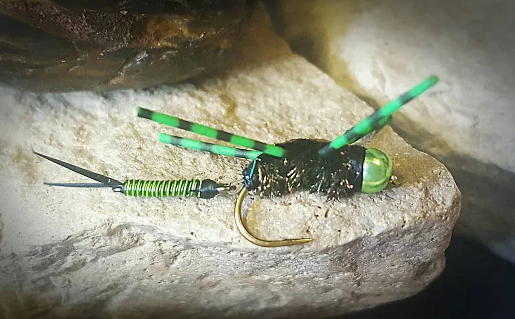 Nymph Head Articulated Wiggle Shank 6 Nymph Head Articulated Wiggle Shank - Afbeelding 4