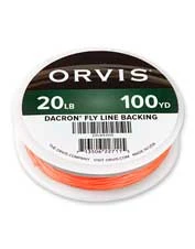 Orvis Dacron Backing Orange 3 Orvis Dacron Backing Orange