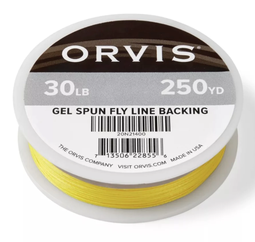 Orvis Gel Spun Backing Yellow 3 Orvis Gel Spun Backing Yellow