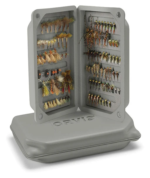 Orvis Ultralight Foam Box Storm Grey 3 Orvis Ultralight Foam Box Storm Grey