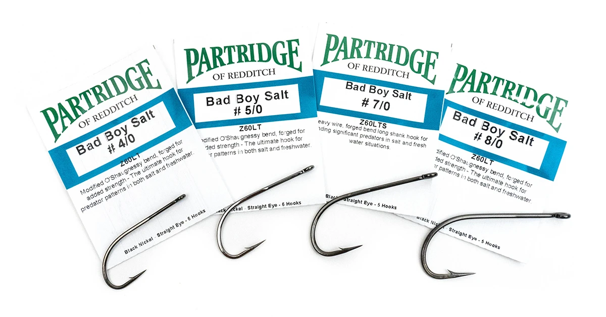 Partridge Bad Boy Salt Hooks 3 Partridge Bad Boy Salt Hooks