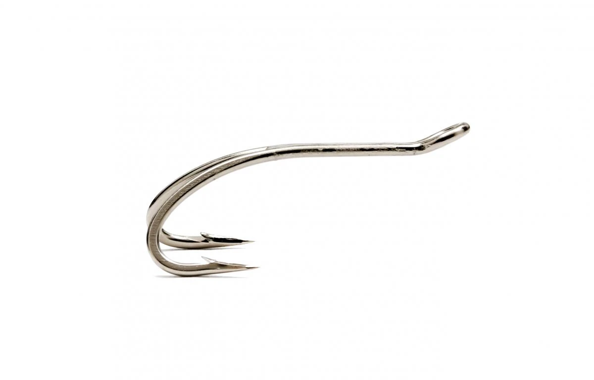 Partridge Patriot Double Silver Hooks 10pc 3 Partridge Patriot Double Silver Hooks 10pc