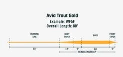 RIO AVID Trout Gold Fly Line -Aanbevolen Winkels Voor Visuitrusting RIO AVID Trout Gold Fly Line 12 9695 XX avidgold2