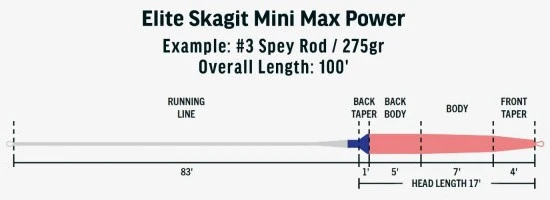 RIO Elite Integrated Skagit Mini Max Power 5 RIO Elite Integrated Skagit Mini Max Power - Afbeelding 3
