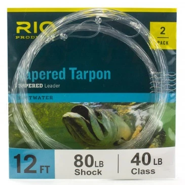 RIO Tapered Tarpon Leader 2 Pack 2 RIO Tapered Tarpon Leader 2 Pack