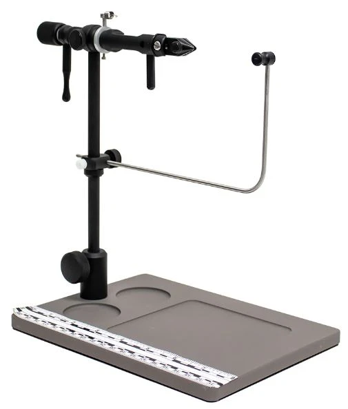 Renzetti Clouser Saltwater Traveler 2300 Vise With Tan Streamer Pedestal Base And Hook Retainer - B 3 Renzetti Clouser Saltwater Traveler 2300 Vise With Tan Streamer Pedestal Base And Hook Retainer - B