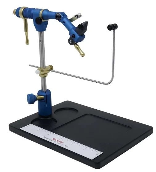 Renzetti Limited Edition Master Vise Blue With Deluxe Stem Support Black Streamer Pedestal Base 3 Renzetti Limited Edition Master Vise Blue With Deluxe Stem Support Black Streamer Pedestal Base