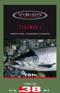 Vision Salmon 15ft Leader