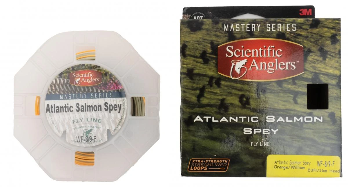 Scientific Anglers Mastery Atlantic Salmon Spey Orange/Willow Floating 5 Scientific Anglers Mastery Atlantic Salmon Spey Orange/Willow Floating - Afbeelding 3