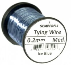 Semperfli 0.2mm Wire On Spool -Aanbevolen Winkels Voor Visuitrusting Semperfli 02mm Wire On Spool UT02WIRE XXX lurewire ice blue