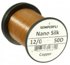 Semperfli Nano Silk 50 Denier 12/0 -Aanbevolen Winkels Voor Visuitrusting Semperfli Nano Silk 50 Denier 120 SEMP NS12 X 50d copper