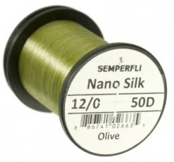 Semperfli Nano Silk 50 Denier 12/0 -Aanbevolen Winkels Voor Visuitrusting Semperfli Nano Silk 50 Denier 120 SEMP NS12 X 50d olive