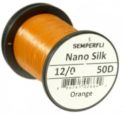 Semperfli Nano Silk 50 Denier 12/0 -Aanbevolen Winkels Voor Visuitrusting Semperfli Nano Silk 50 Denier 120 SEMP NS12 X 50d orange