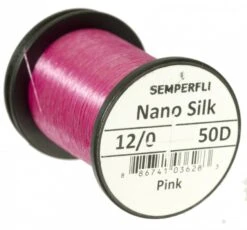 Semperfli Nano Silk 50 Denier 12/0 -Aanbevolen Winkels Voor Visuitrusting Semperfli Nano Silk 50 Denier 120 SEMP NS12 X 50d pink