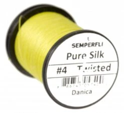 Semperfli Pure Silk Thread 22 Semperfli Pure Silk Thread -Aanbevolen Winkels Voor Visuitrusting Semperfli Pure Silk Thread PURESILK X silk danica no 4