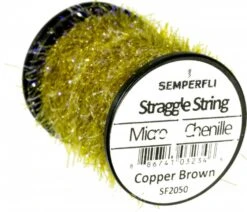 Semperfli Straggle String Micro UV Chenille Spools 33 Semperfli Straggle String Micro UV Chenille Spools -Aanbevolen Winkels Voor Visuitrusting Semperfli Straggle String Micro UV Chenille Spools FSTYING SSSCSP ss sf2250 copper brown