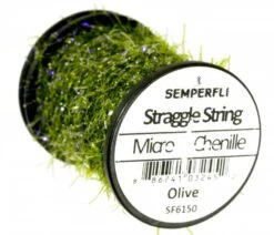 Semperfli Straggle String Micro UV Chenille Spools 22 Semperfli Straggle String Micro UV Chenille Spools -Aanbevolen Winkels Voor Visuitrusting Semperfli Straggle String Micro UV Chenille Spools FSTYING SSSCSP ss sf6150 olive
