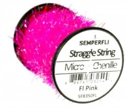 Semperfli Straggle String Micro UV Chenille Spools 37 Semperfli Straggle String Micro UV Chenille Spools -Aanbevolen Winkels Voor Visuitrusting Semperfli Straggle String Micro UV Chenille Spools FSTYING SSSCSP ss sf8350fl fl pink