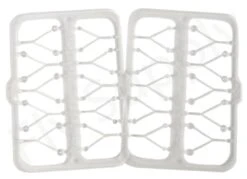 Stonfo Shrimp Eyes Plastic V Type 20pc -Aanbevolen Winkels Voor Visuitrusting Stonfo Shrimp Eyes Plastic V Type 20pc STONFO 598 X stonfo 598 1