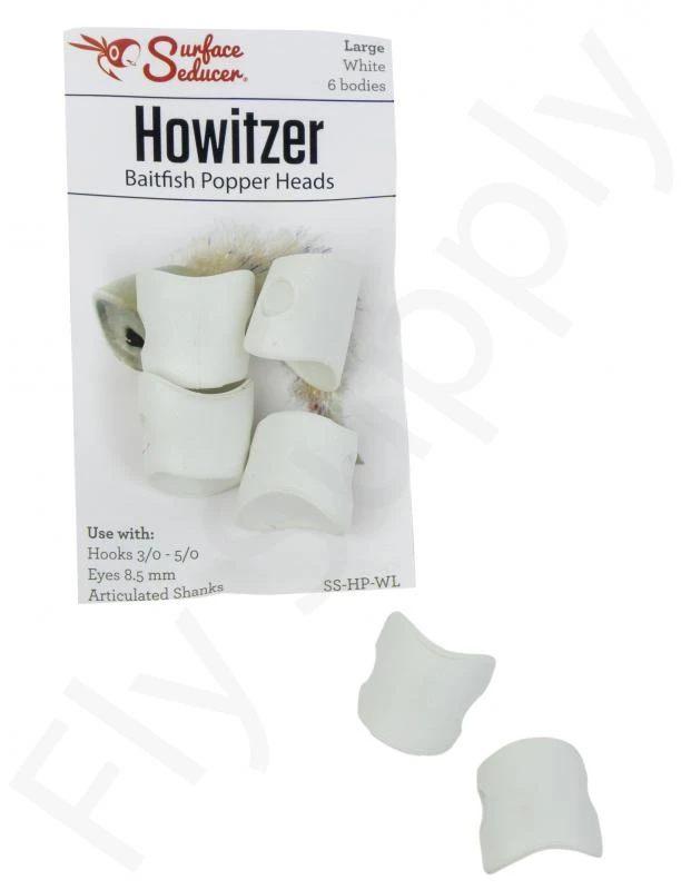 Surface Seducer Howitzer Baitfish Popper Heads 4 Surface Seducer Howitzer Baitfish Popper Heads - Afbeelding 2