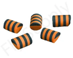 Sybai Simple Popper 14mm Duo Tone 5pc -Aanbevolen Winkels Voor Visuitrusting Sybai Simple Popper 14mm Duo Tone 5pc SYBAI SPDT X popper bee orange wm