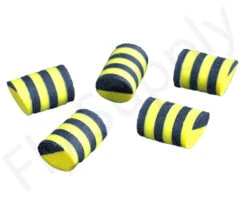 Sybai Simple Popper 14mm Duo Tone 5pc -Aanbevolen Winkels Voor Visuitrusting Sybai Simple Popper 14mm Duo Tone 5pc SYBAI SPDT X popper bee yellow wm