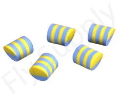 Sybai Simple Popper 14mm Duo Tone 5pc -Aanbevolen Winkels Voor Visuitrusting Sybai Simple Popper 14mm Duo Tone 5pc SYBAI SPDT X popper yellow blue wm