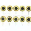 Funky Tab Eyes Gold/Silver 10pc 1 Funky Tab Eyes Gold/Silver 10pc -Aanbevolen Winkels Voor Visuitrusting TabGoldSilver