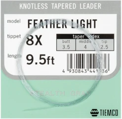 Tiemco Akron Feather Light Leader 9,5ft