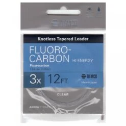 Tiemco Fluorocarbon 12ft Hi-Energy Leader