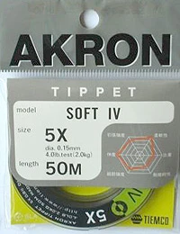 Tiemco Soft IV Presentation Tippet 50 Meter