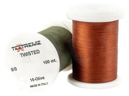 Twisted 8/0 Fly Tying Thread 3 Twisted 8/0 Fly Tying Thread