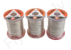 UTC French Tinsel Oval Silver