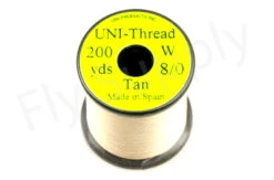 Uni 8/0 Waxed 200 Yds 38 Uni 8/0 Waxed 200 Yds -Aanbevolen Winkels Voor Visuitrusting VB BT 36